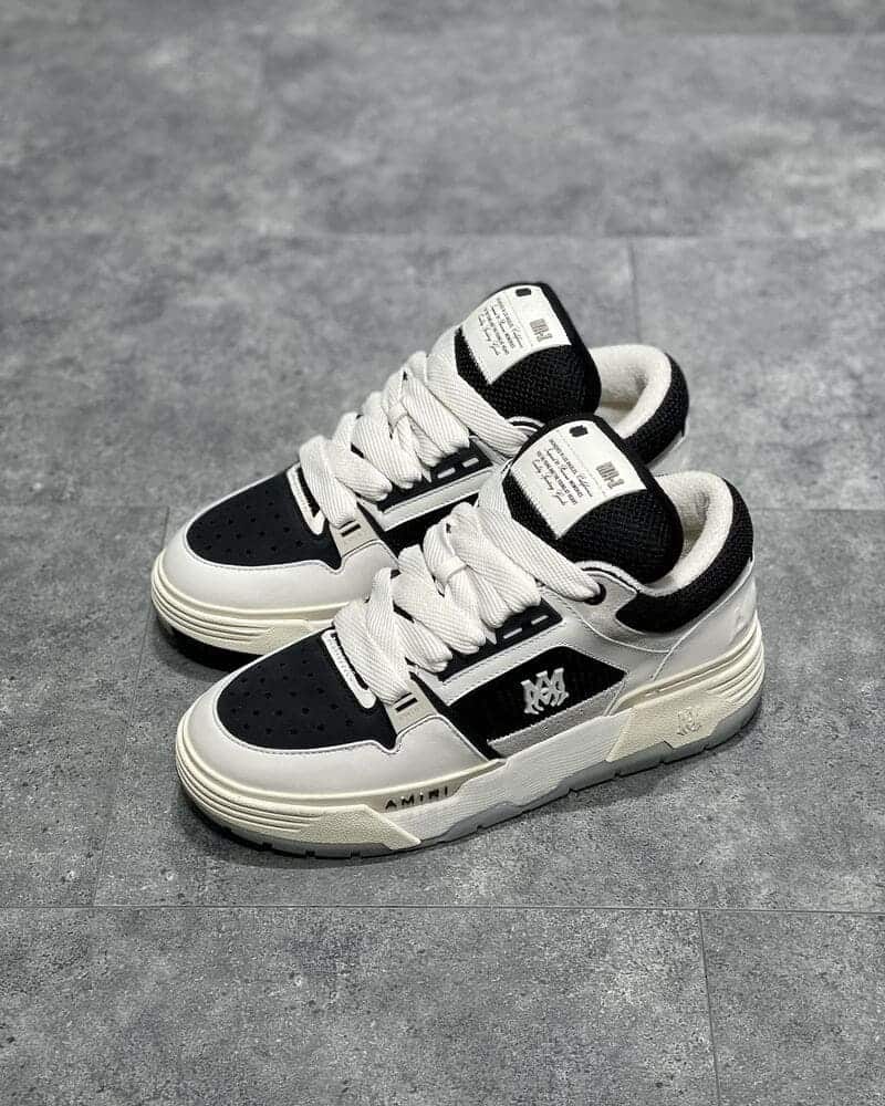Black White