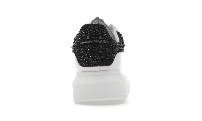 Oversized bianco nero cristallo