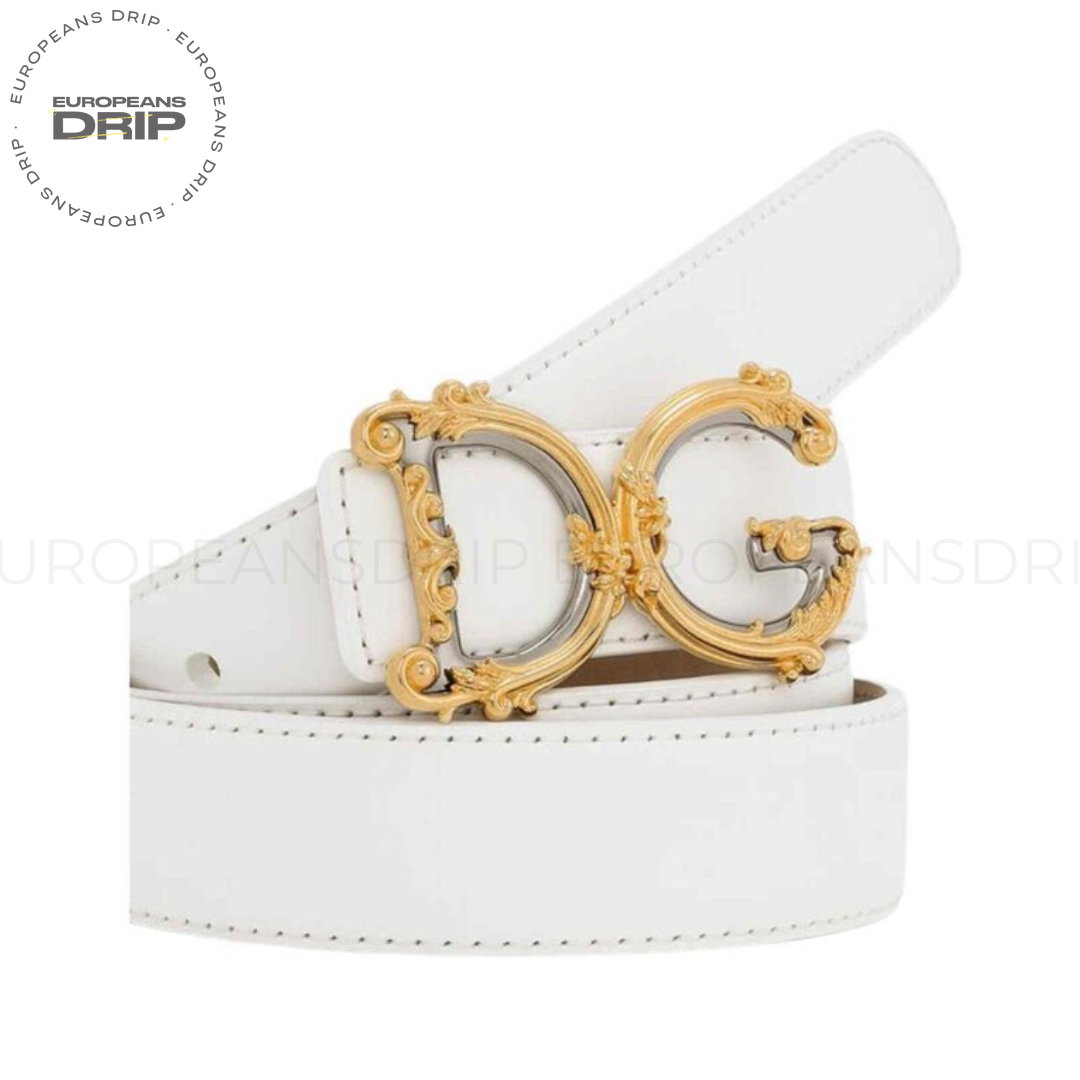 Belt Calfskin with Logo