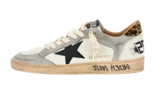 Star White Grey Black and Leopard