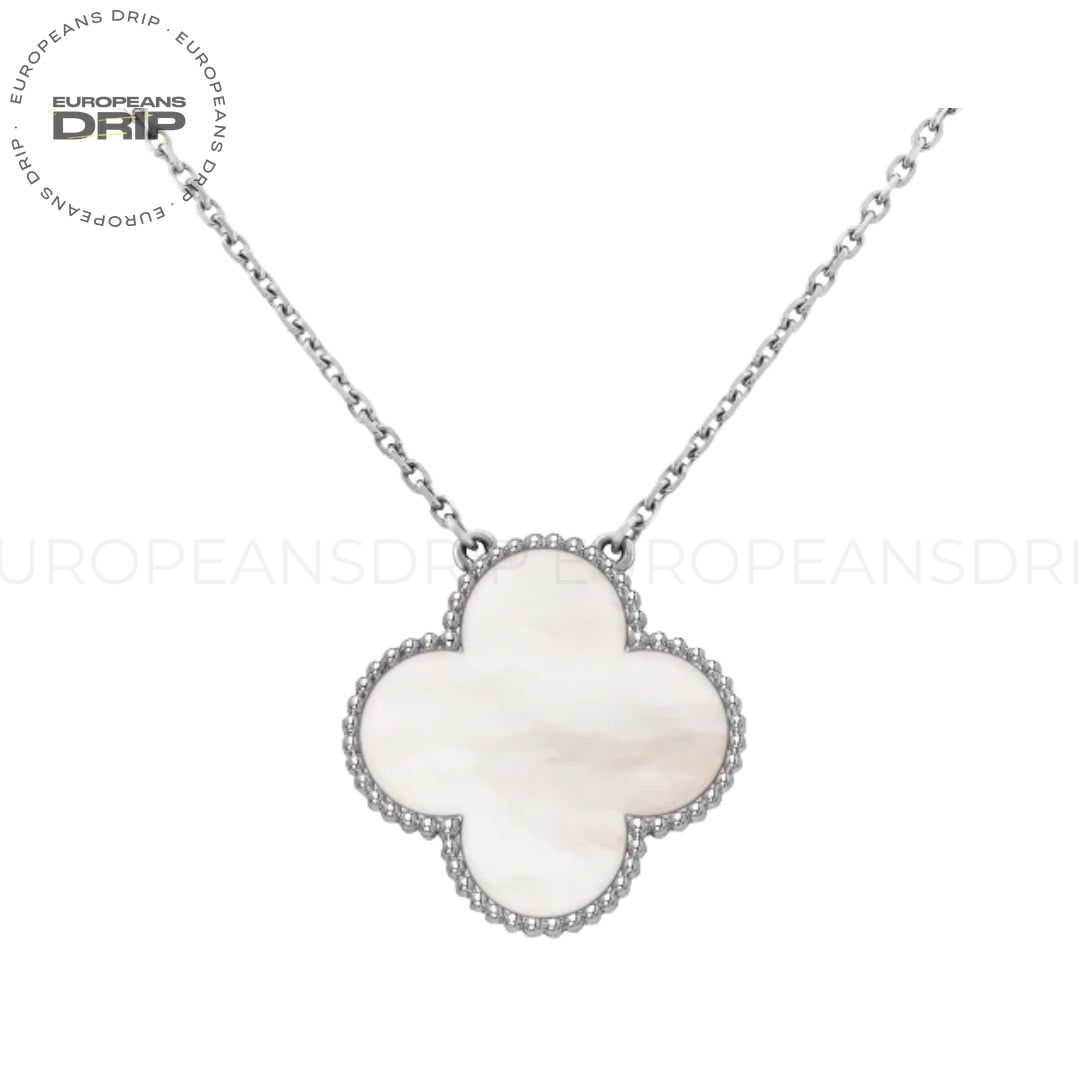Magic Alhambra Pendant White Gold