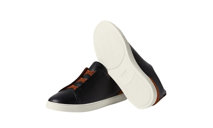 Low Top Sneaker White Black