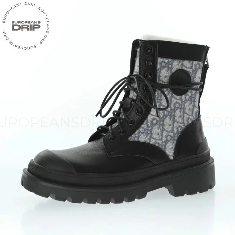 Boot Ankle Boot”Oblique Dior” White