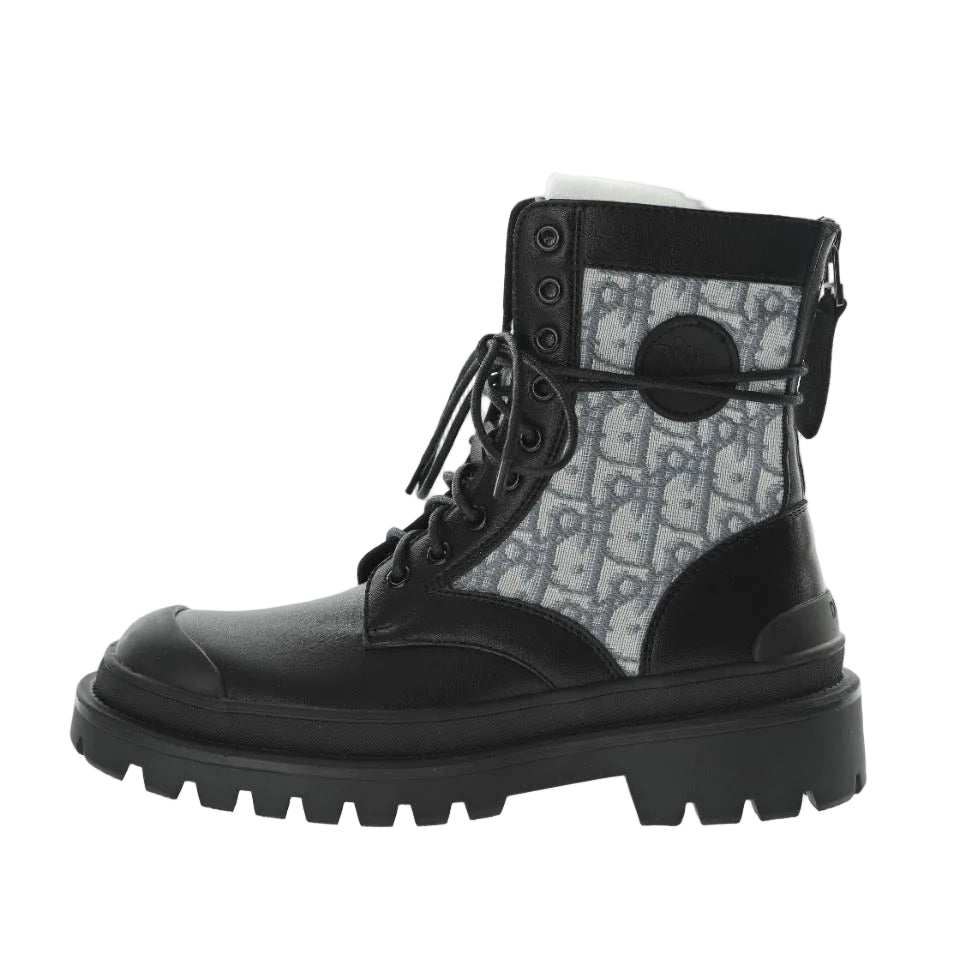 Boot Ankle Boot”Oblique Dior” White