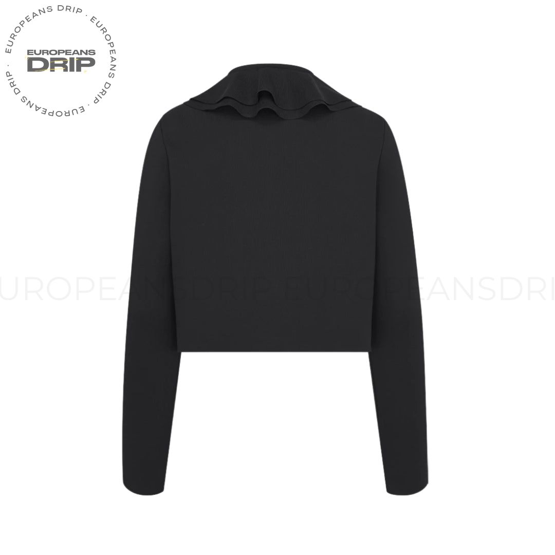 Jacket Short with Colletto Balze Rimovibile