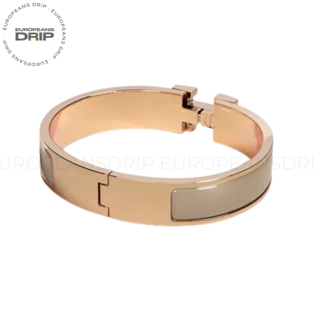 Narrow Bracelet Rose Gold-Plated Hardware