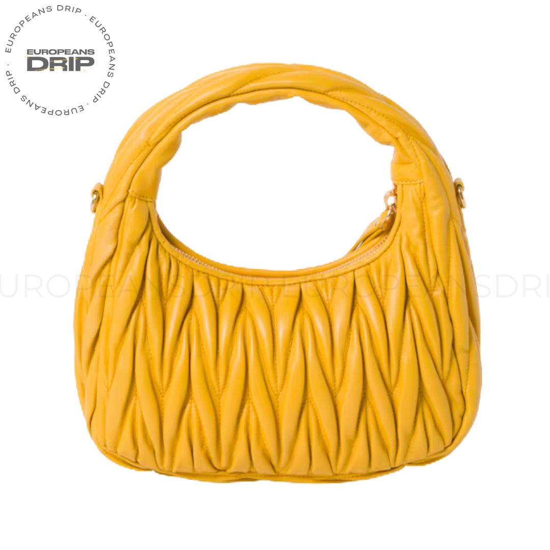Bag Wander Matelassé Yellow Sole 20 cm
