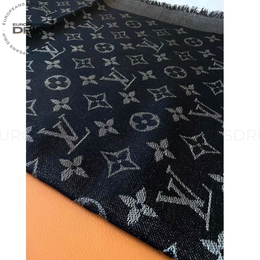 Scialle Monogram Shine Black