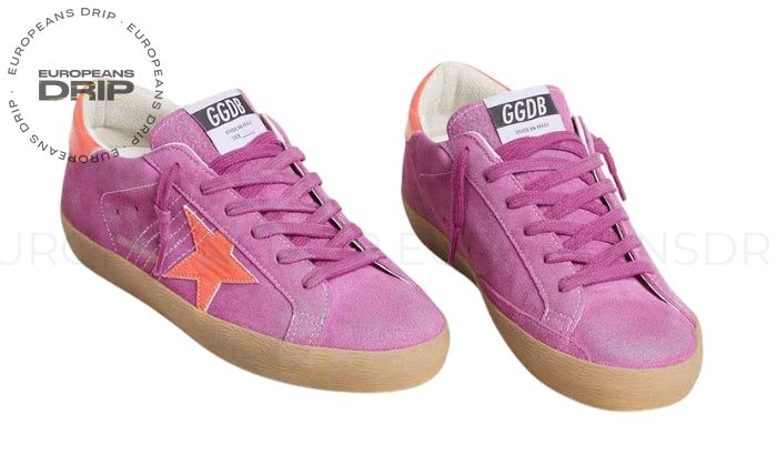 Super-Star Fucsia with Details Orange Fluo