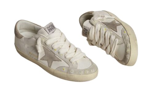 Star LTD with beige details and floral embroidery