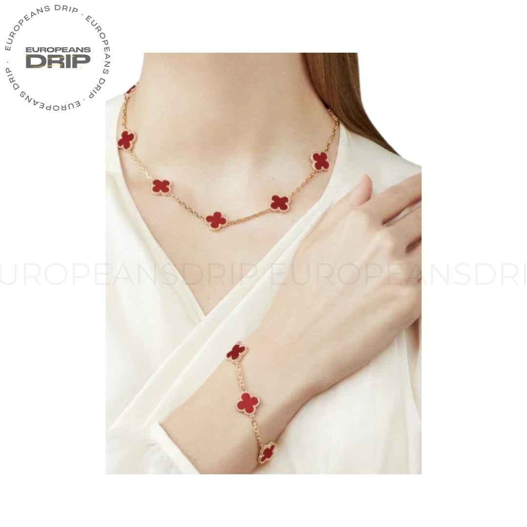 Bracelet, 5 Motifs Yellow Gold
