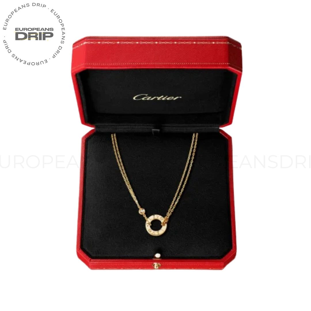 Love Necklace, 2 Diamonds