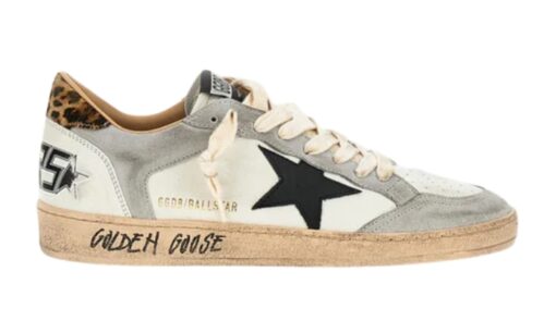 Star White Grey Black and Leopard