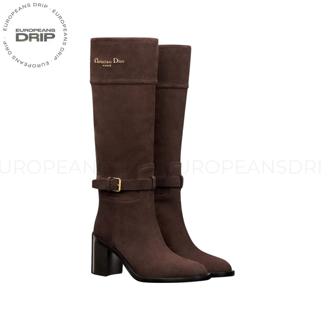 Boot with Heel D-Town Brown