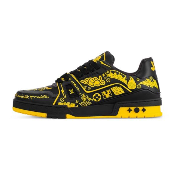 Black Yellow Graffiti