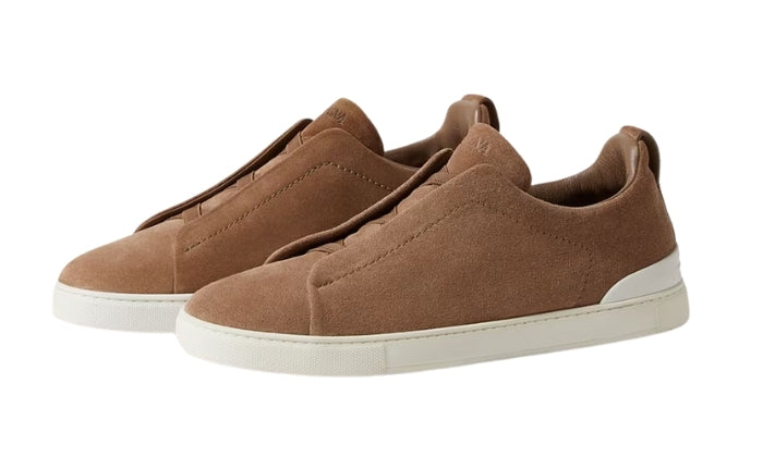 Low Top Sneaker Beige Dark