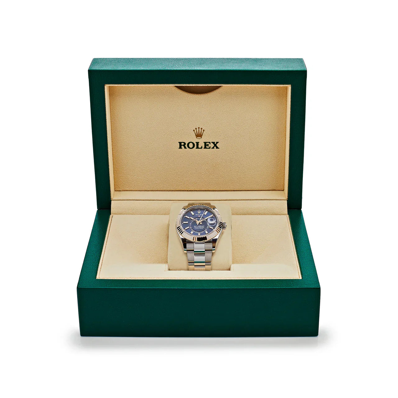 Sky-dwealler blue dial oyster 42mm