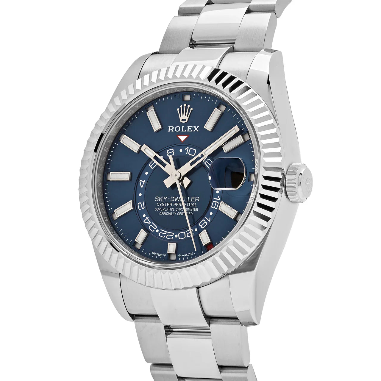 Sky-dwealler blue dial oyster 42mm