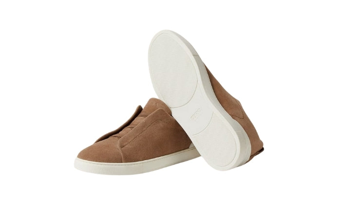 Low Top Sneaker Beige Dark