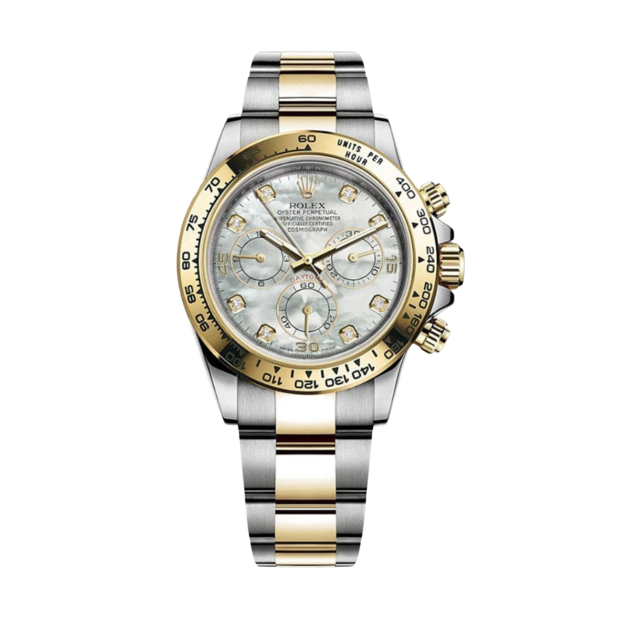 Daytona mother of pearl diamond dial 40mm