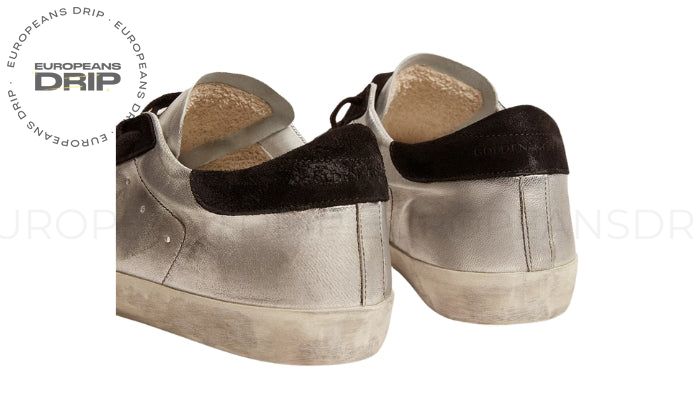 Super-Star silver leather