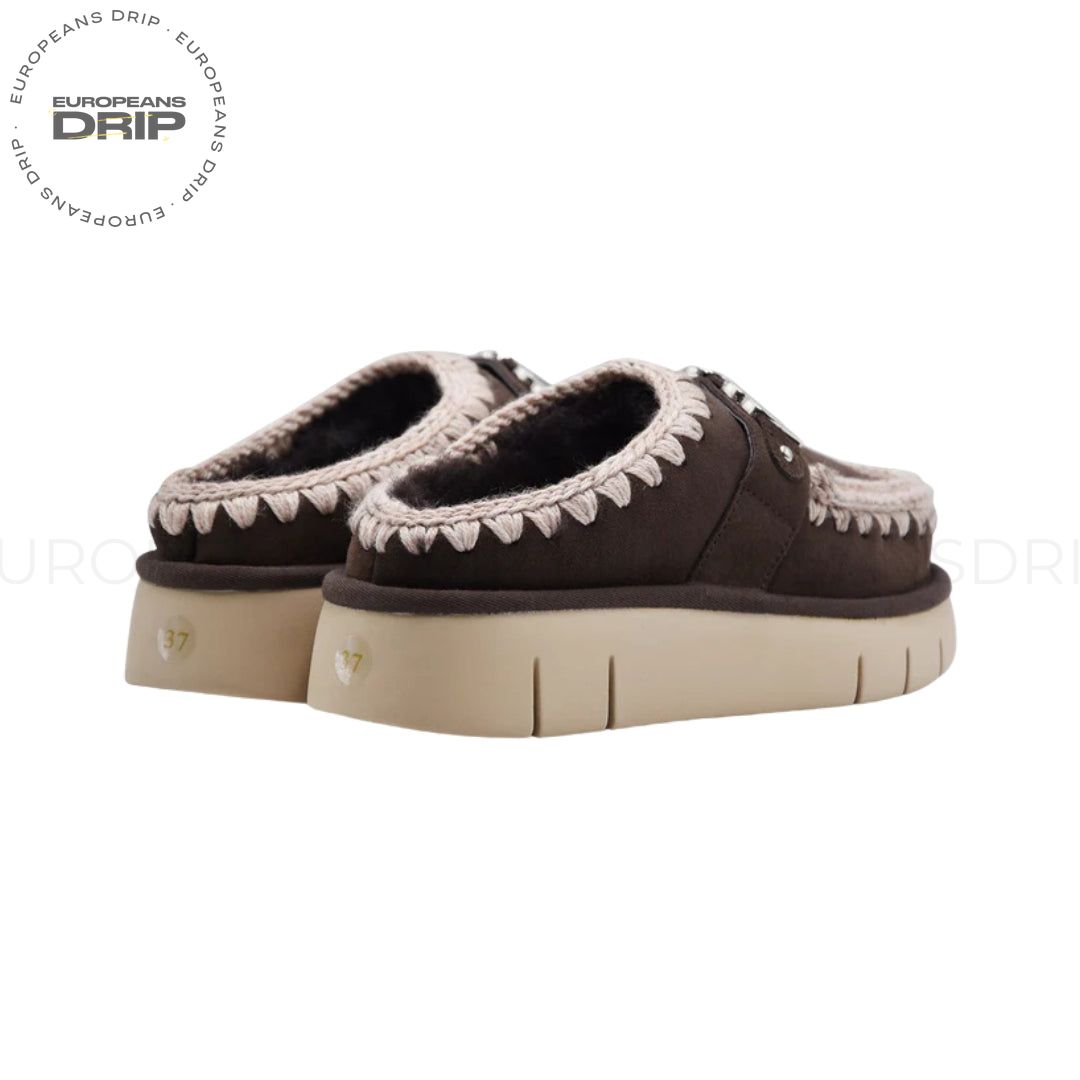 Bounce Clog Women's suede Brown