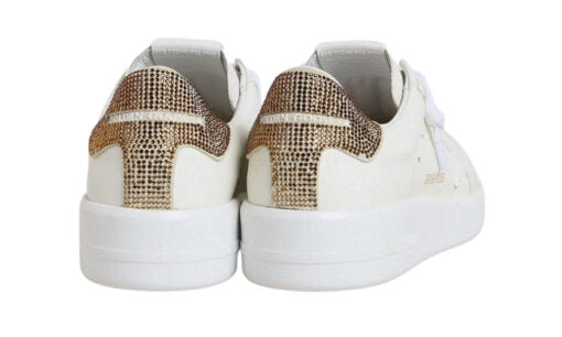 Star White And Brown Leather