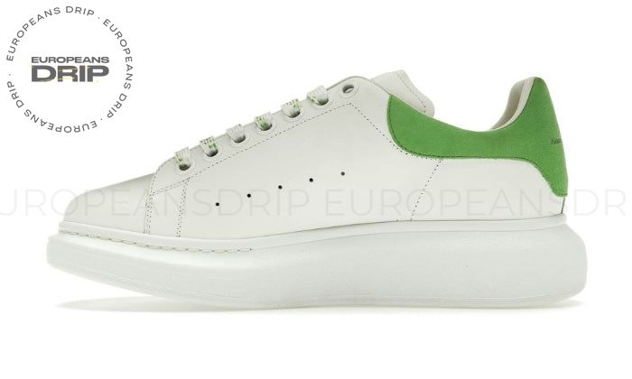 Oversized White Acid Green