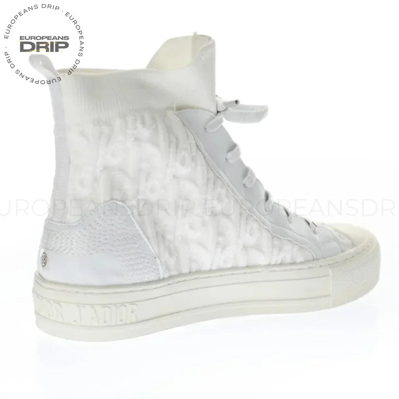 Boot Techincal Knit Oblique High-Top White