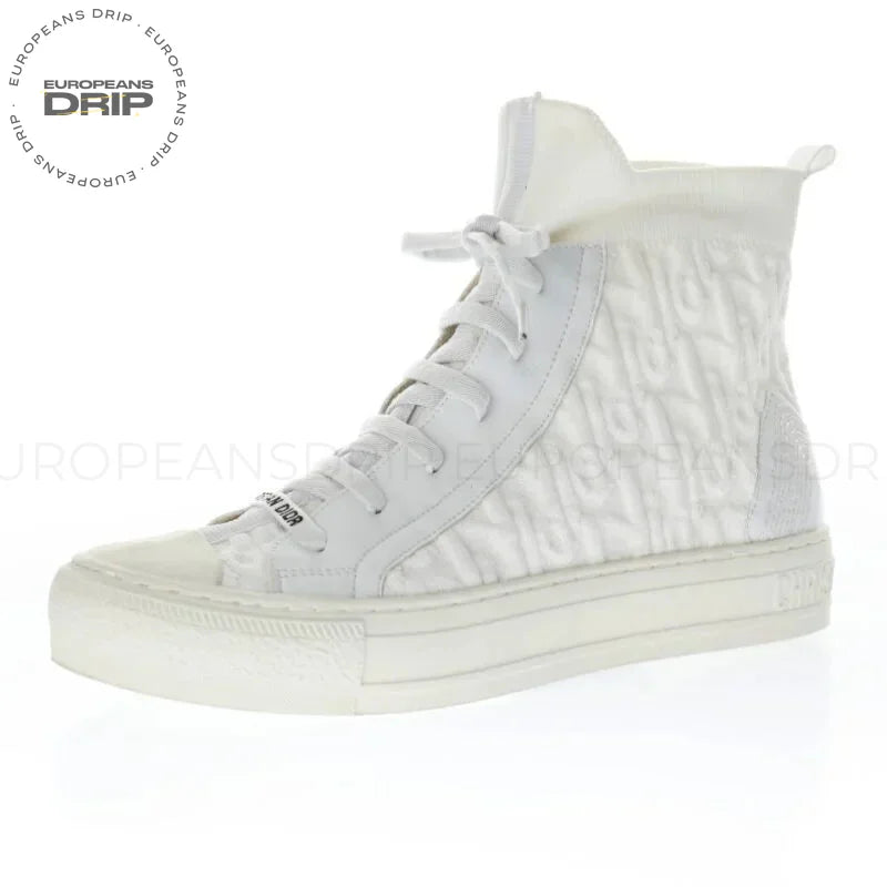 Boot Techincal Knit Oblique High-Top White