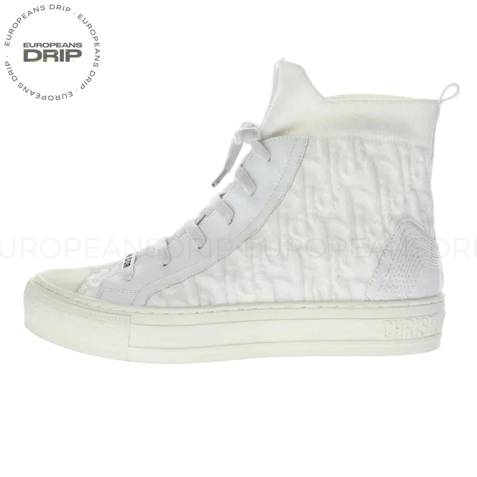 Boot Techincal Knit Oblique High-Top White