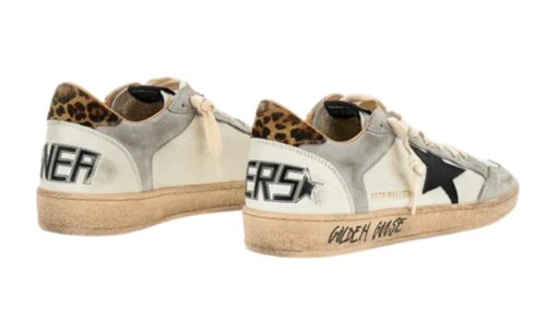 Star White Grey Black and Leopard
