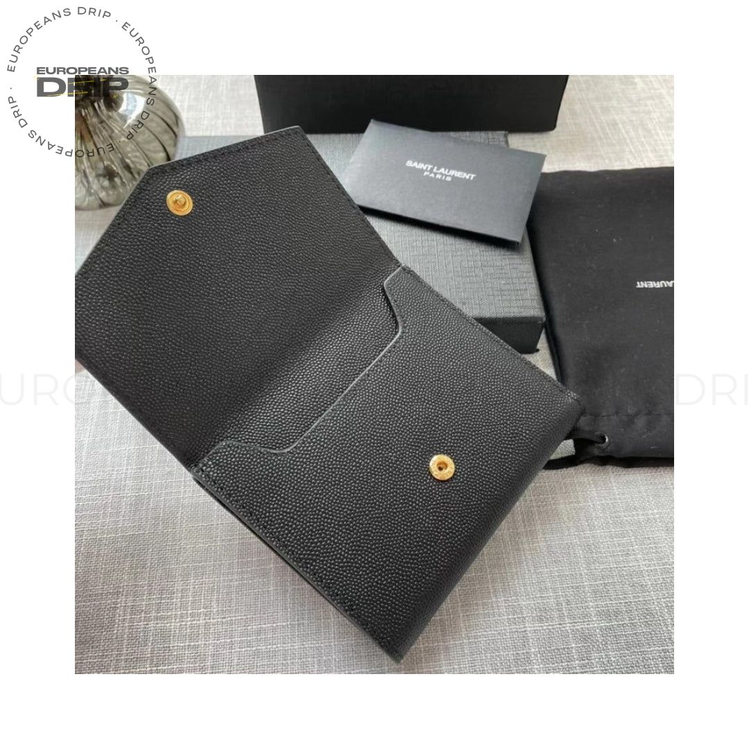 Wallets UPTOWN Compact Leather Embossed GRAIN POUDRE