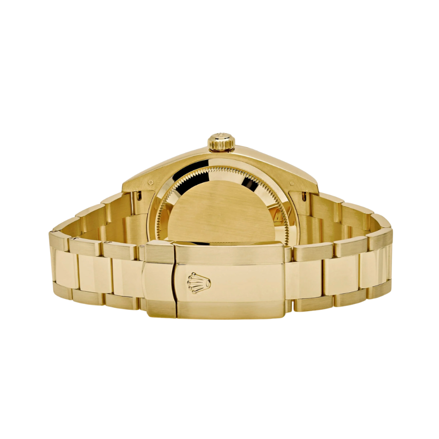 Sky-dweller gold black dial 42mm