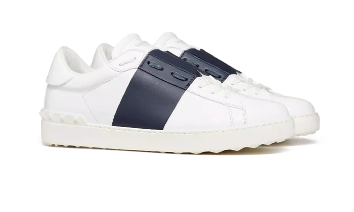 White Dark Blue