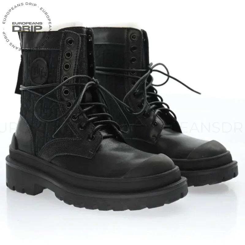 Boot Ankle Boot”Oblique Dior” Black