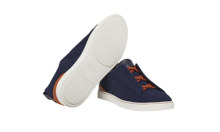 Low Top Sneaker Blue Navy
