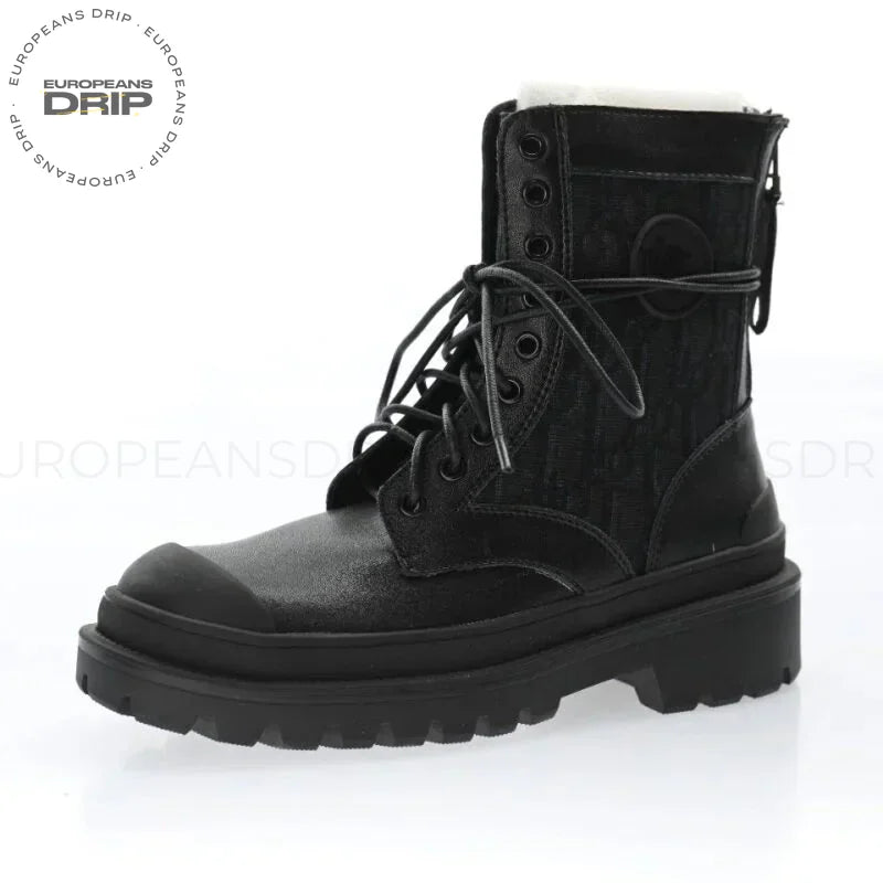 Boot Ankle Boot”Oblique Dior” Black
