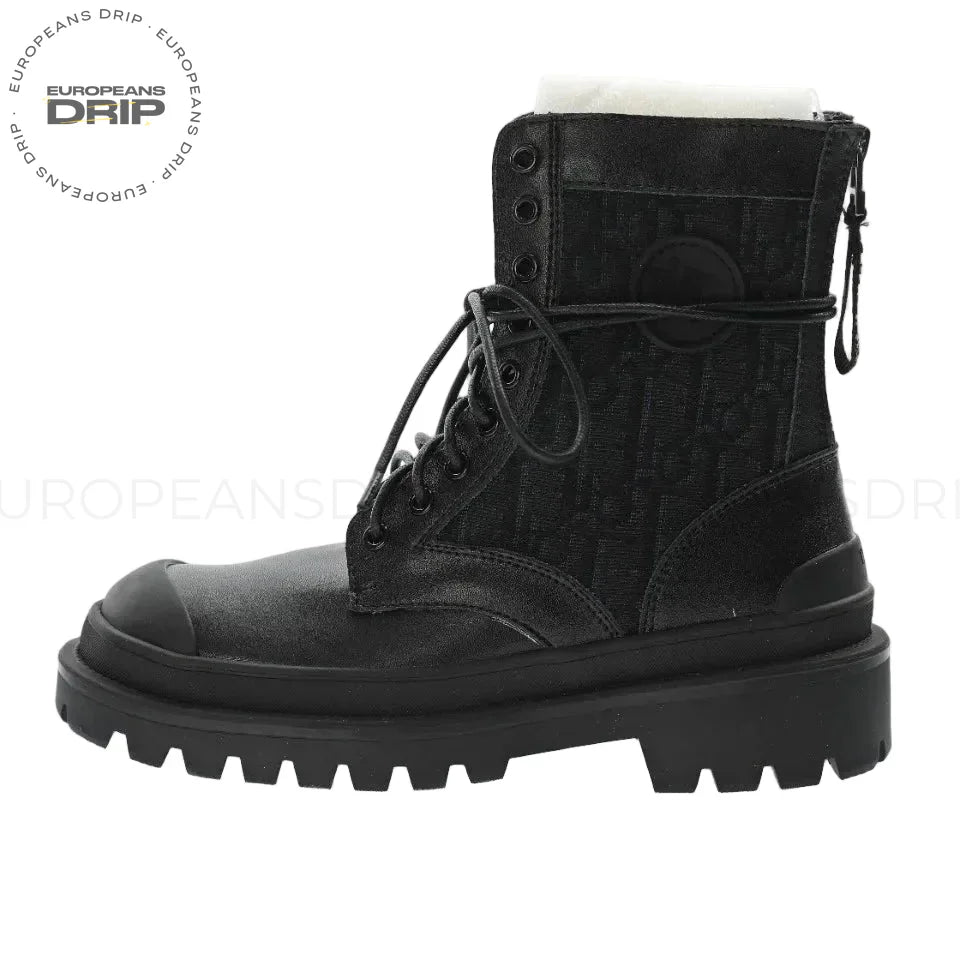 Boot Ankle Boot”Oblique Dior” Black