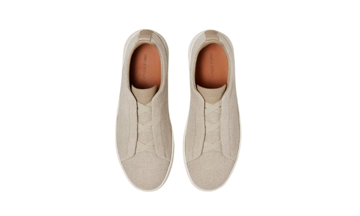 Low Top Sneaker Beige Chiaro