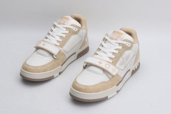 Beige white