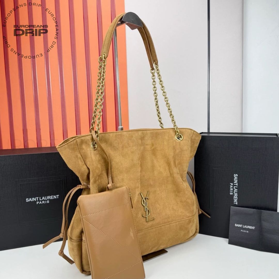 Jamie Shopping Leaf Golden 35 cm