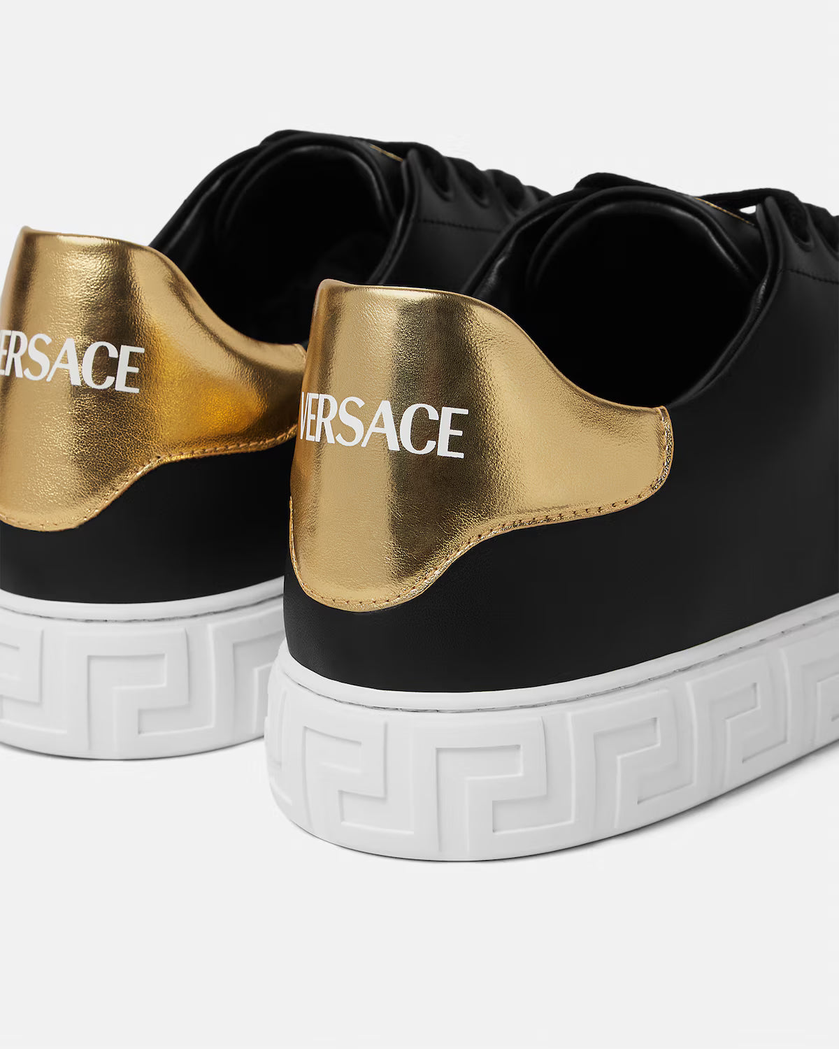 Greca Leather Black