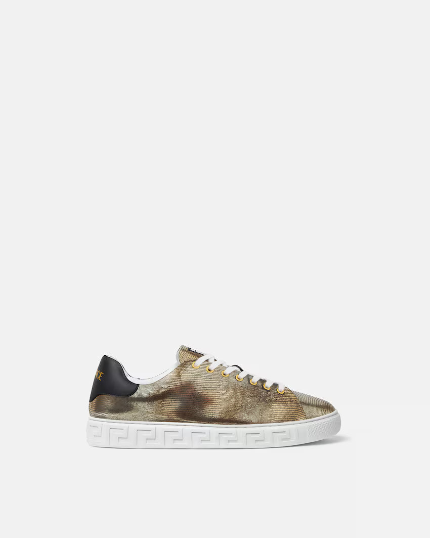 Greca Lizard-Effect Gold