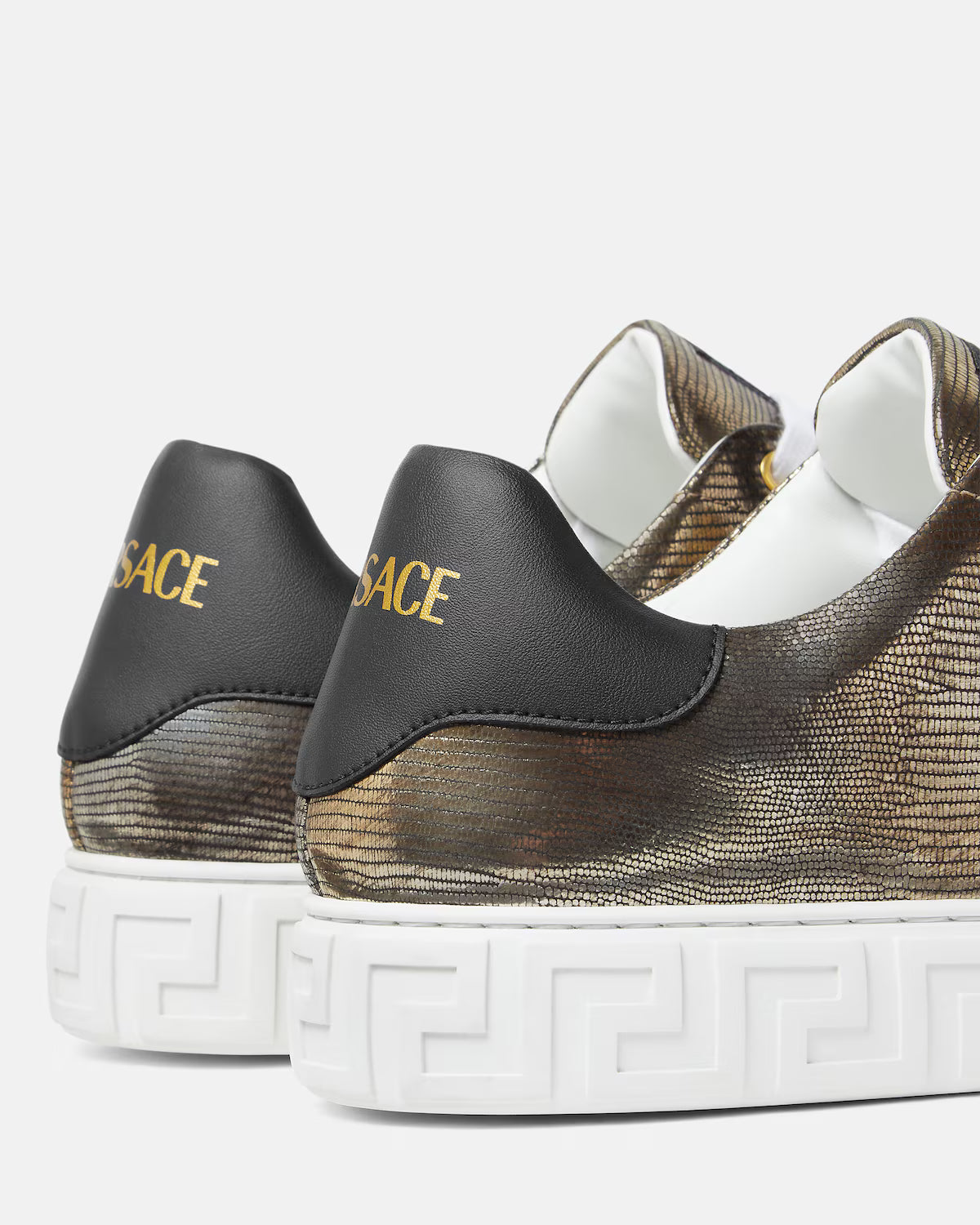 Greca Lizard-Effect Gold