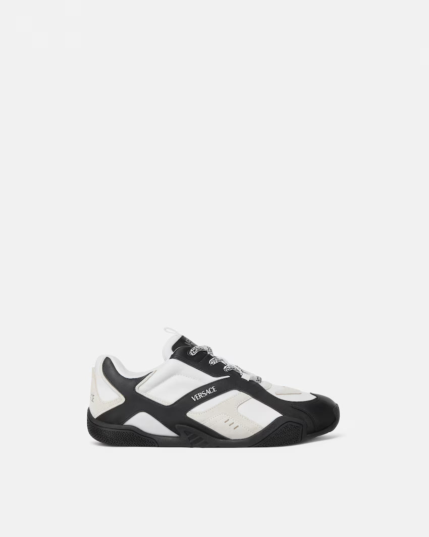 Galaxia Leather Black White