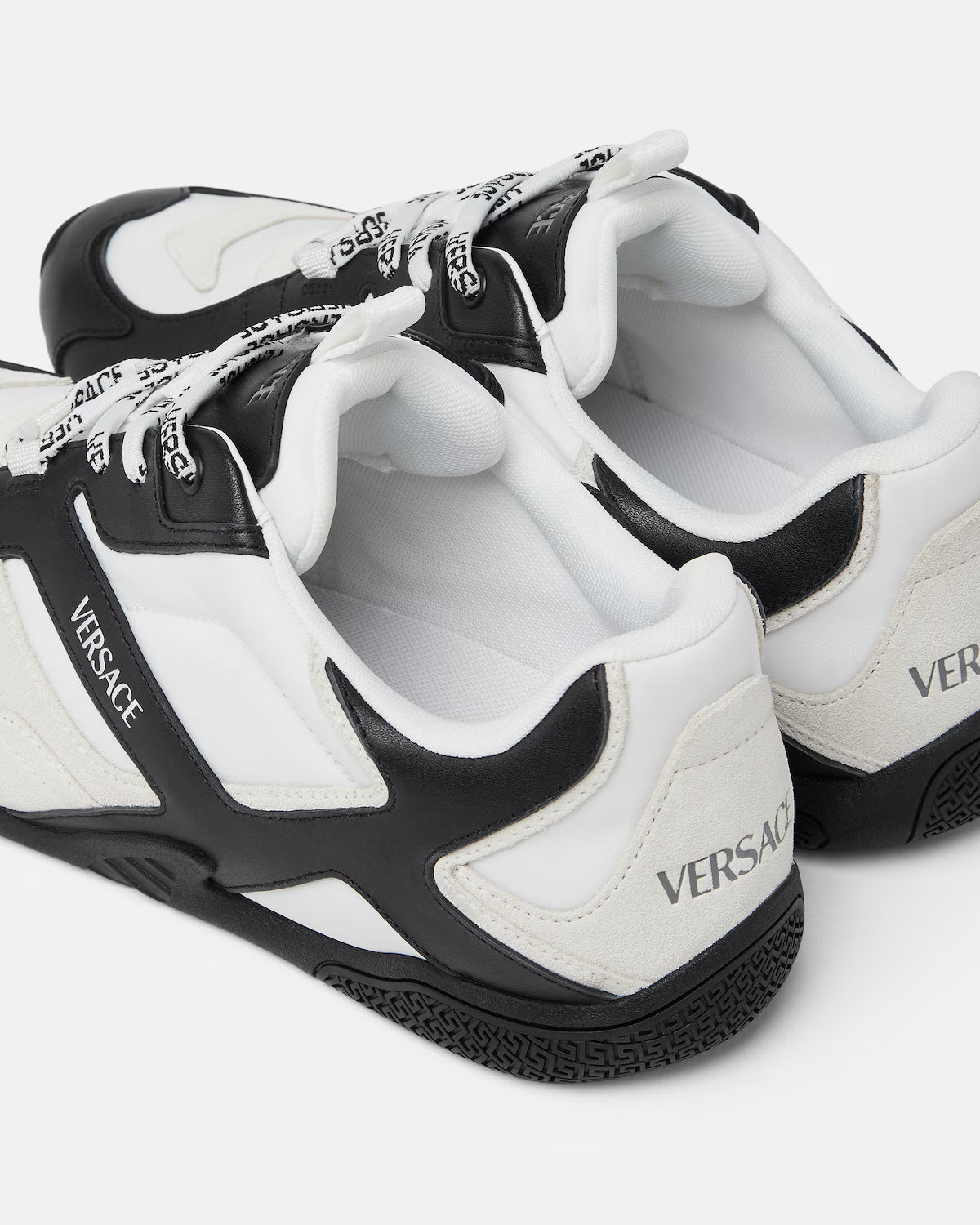 Galaxia Leather Black White