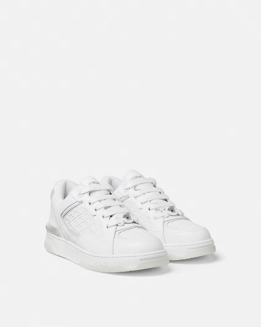 Biggie Basket Leather White