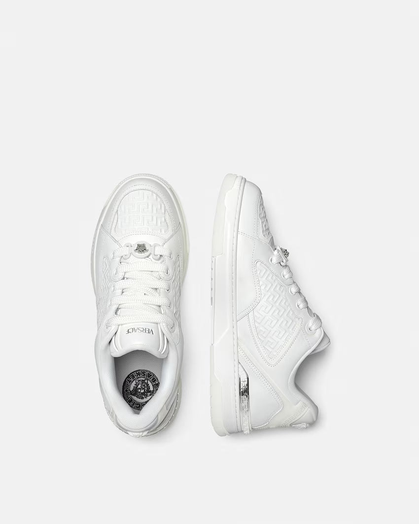 Biggie Basket Leather White