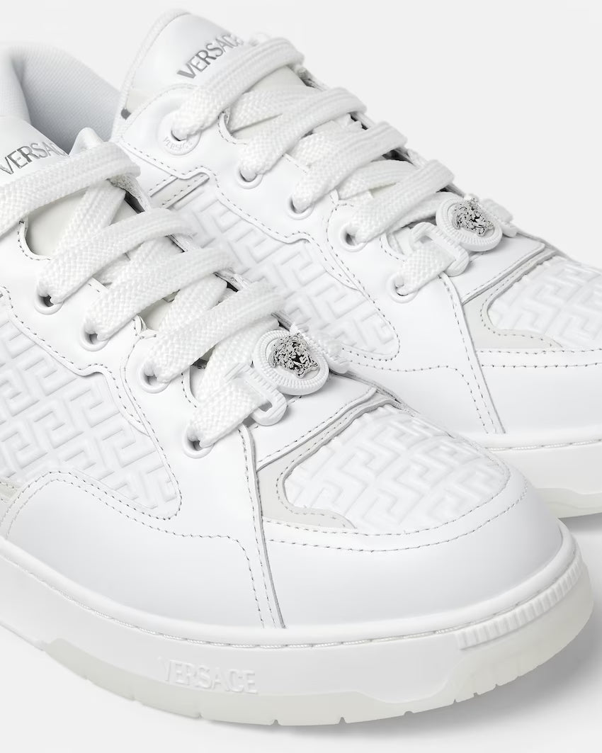 Biggie Basket Leather White